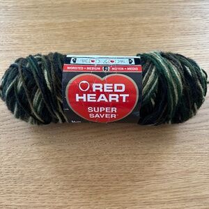 Red Heart Yarn Camouflage  (1) Skien